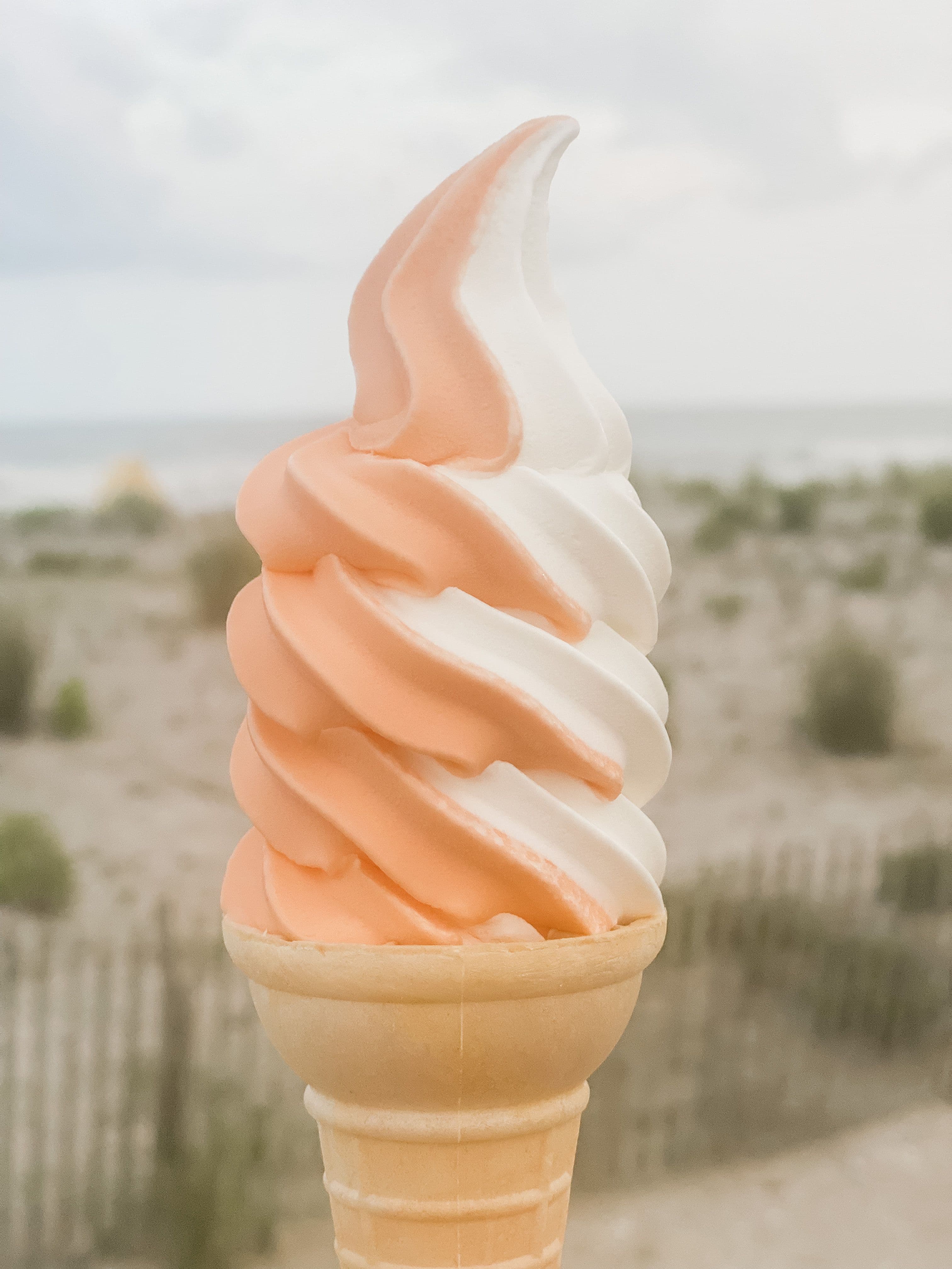 Orange Swirl Soft Serve
